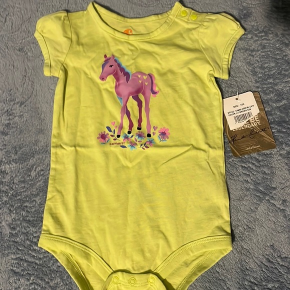 Carhartt One Pieces Carhartt Horse Onesie Poshmark